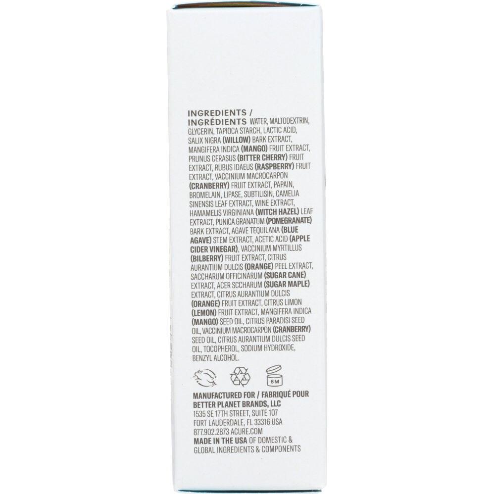 Peeling Facial Acure Brillantemente Iluminador 41.6 ml