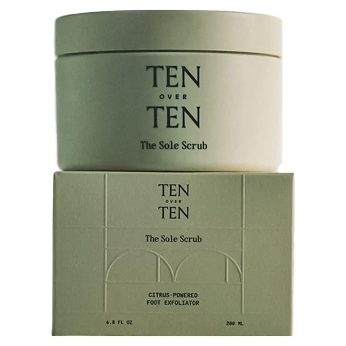 Exfoliante para Pies Tenoverten The Sole Scrub 200 ml Natural