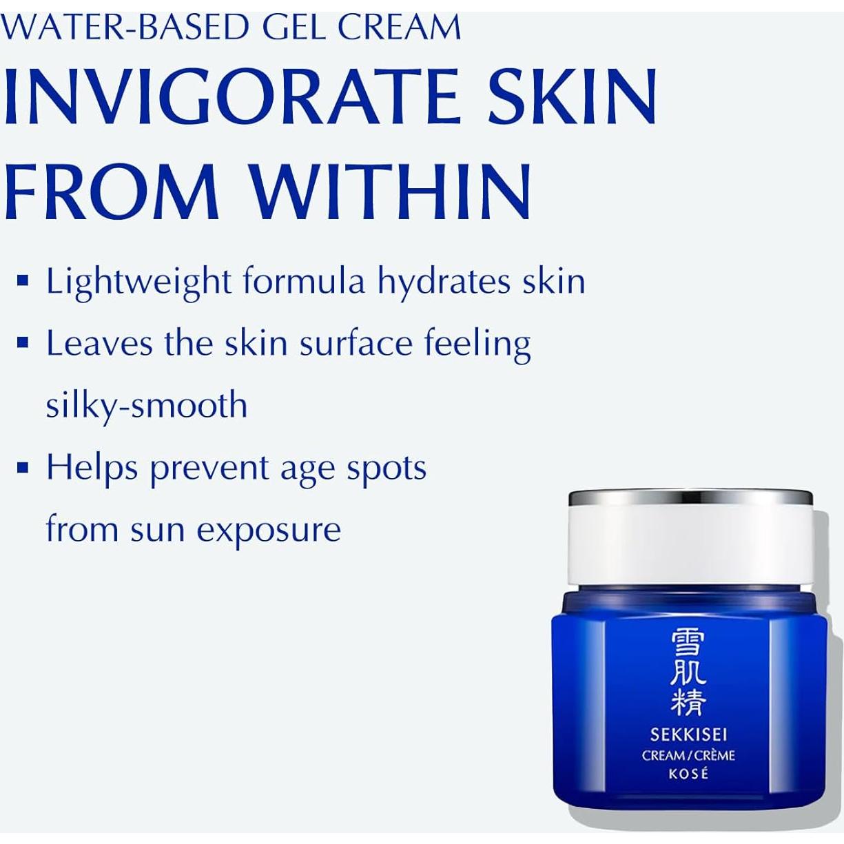 Crema Hidratante en Gel SEKKISEI 40g - Cuidado Facial Japonés