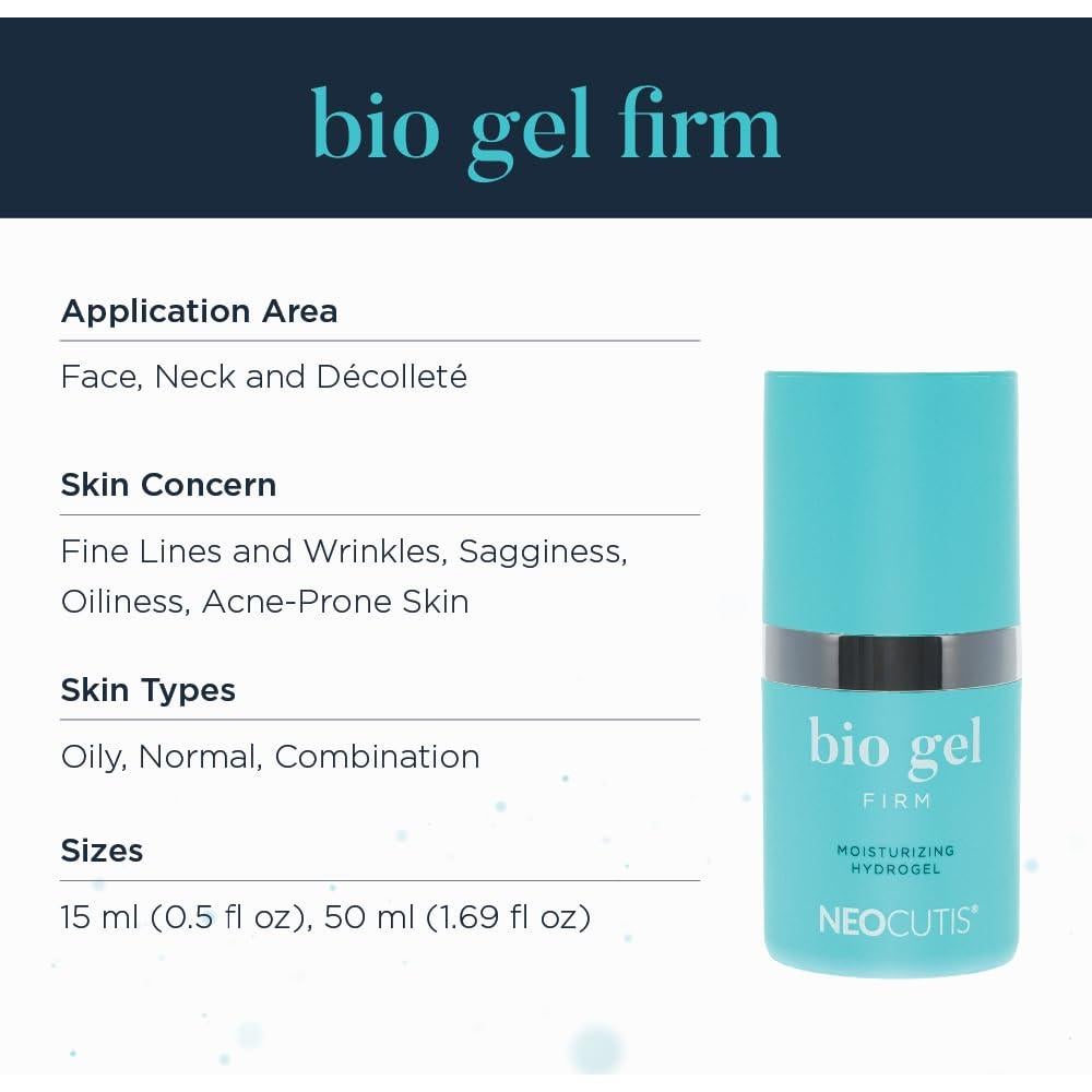 Neocutis Bio Gel Firme Hidratante 15ml - Piel Grasa/Acné