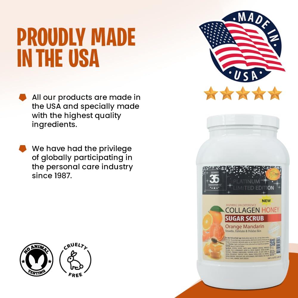 Exfoliante Corporal SPA REDI Azúcar Naranja Mandarina 3.78L