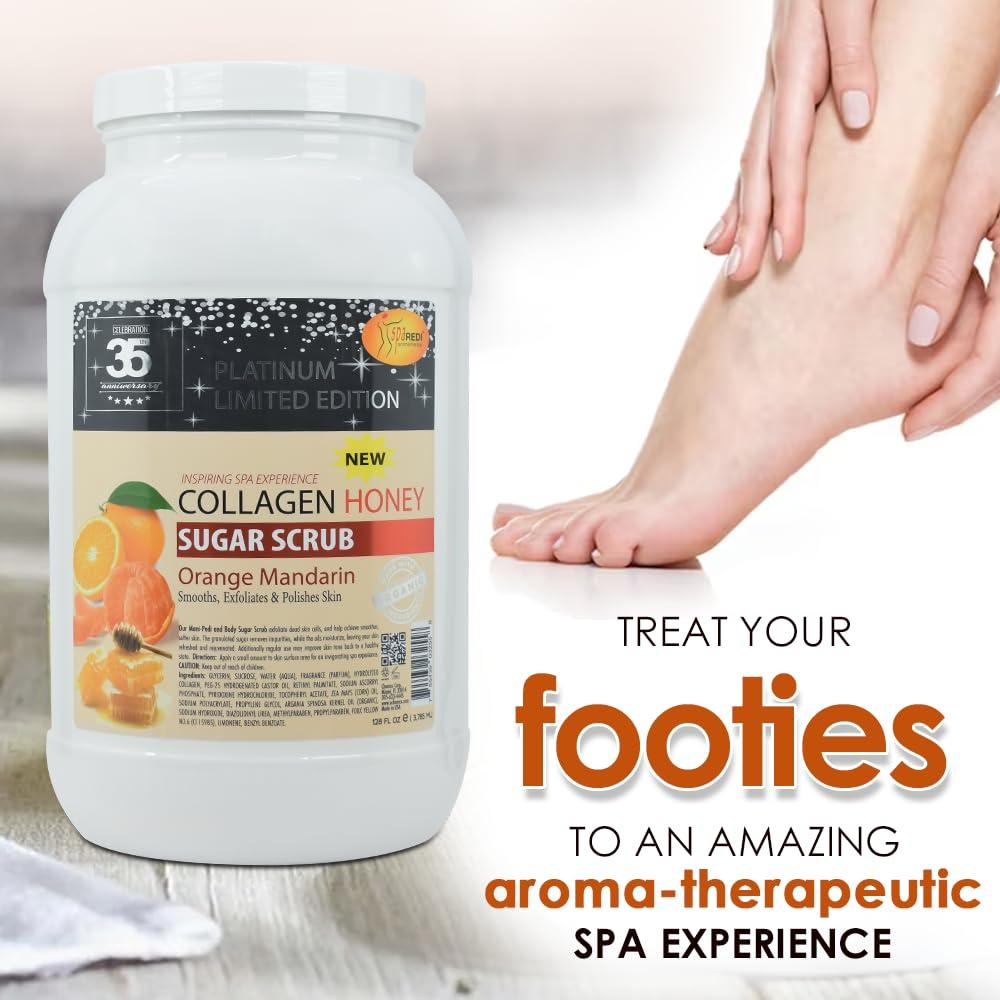 Exfoliante Corporal SPA REDI Azúcar Naranja Mandarina 3.78L