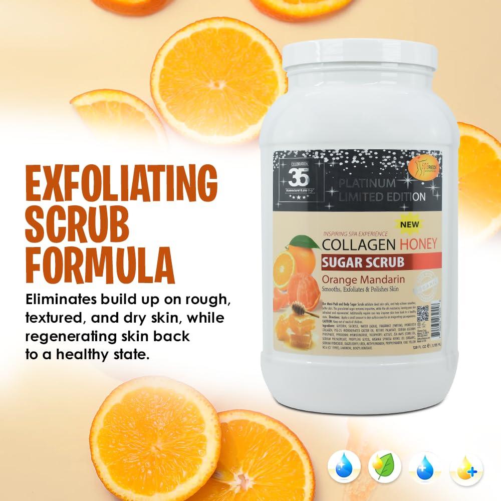 Exfoliante Corporal SPA REDI Azúcar Naranja Mandarina 3.78L