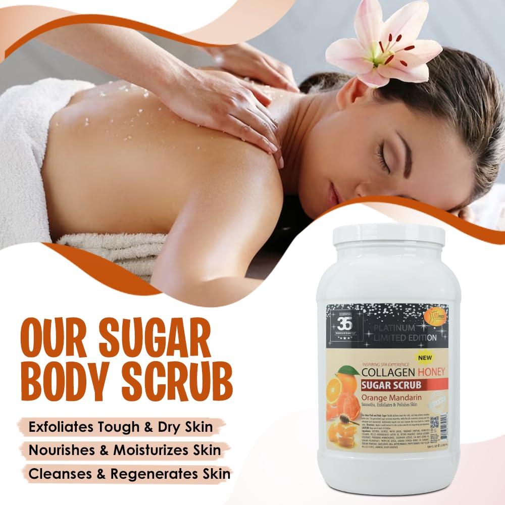 Exfoliante Corporal SPA REDI Azúcar Naranja Mandarina 3.78L