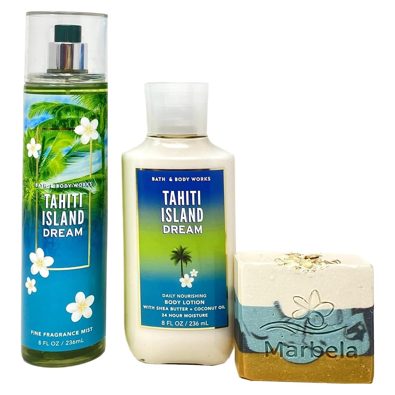 Conjunto de Regalo 2 Piezas Bath & Body Works Tahiti Island Dream