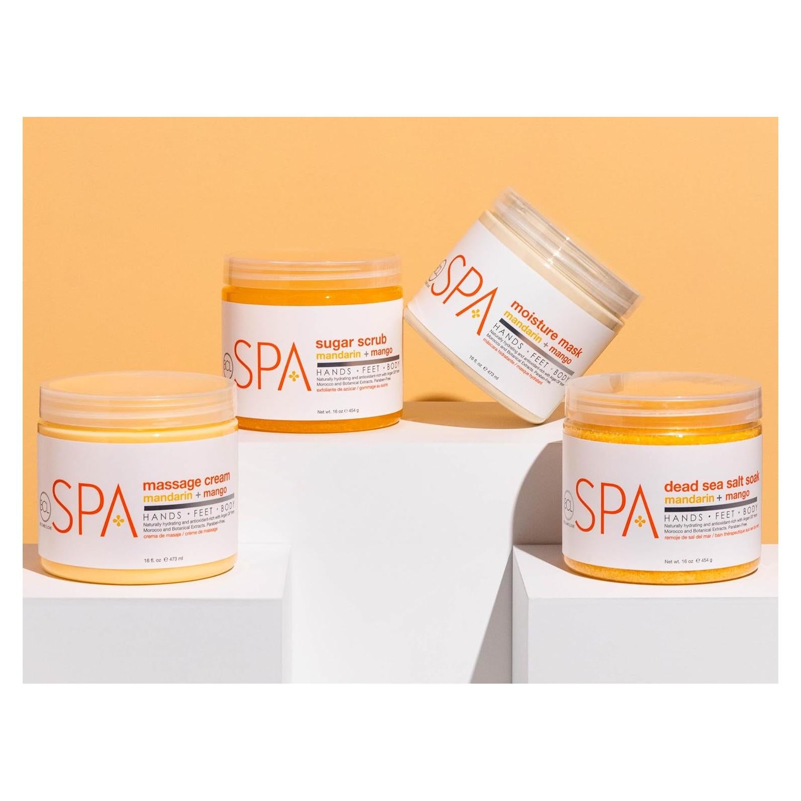 Paquete de Cuidado de la Piel Orgánico BCL SPA Mandarina Mango