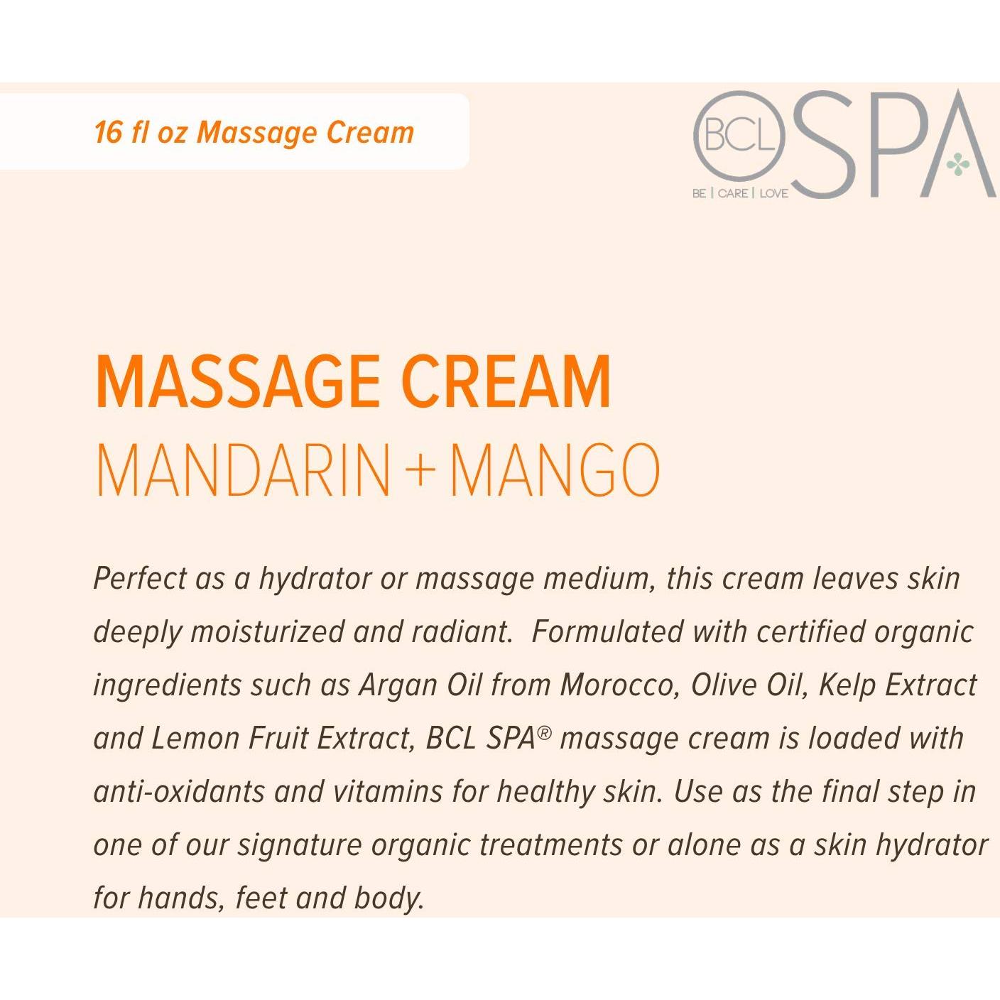 Paquete de Cuidado de la Piel Orgánico BCL SPA Mandarina Mango