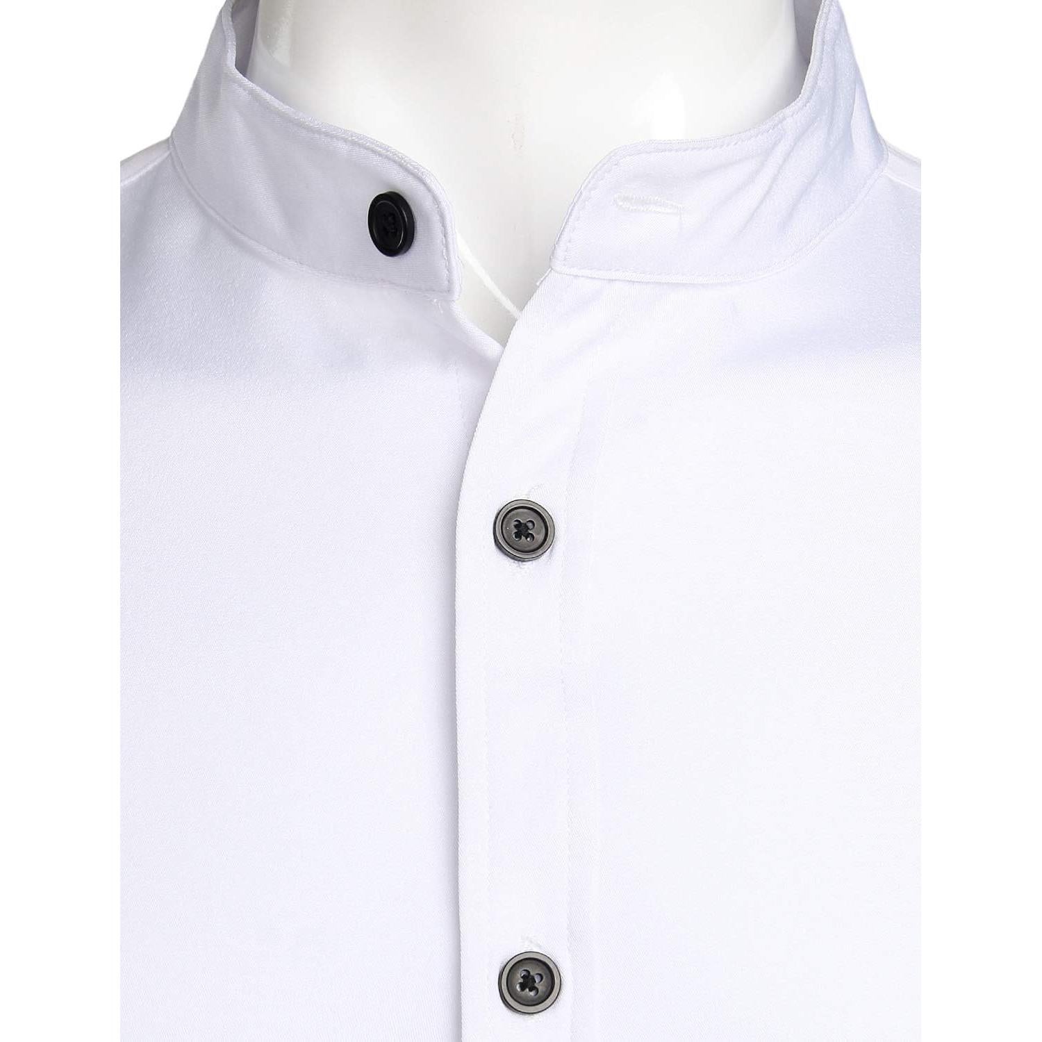 Camisa de Manga Larga Slim Fit Zeroyaa para Hombre - XX-Large