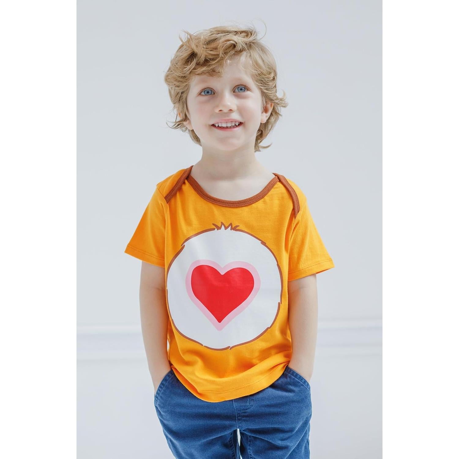 Camiseta Care Bears Unisex Manga Corta 0-3 Meses a 2XL