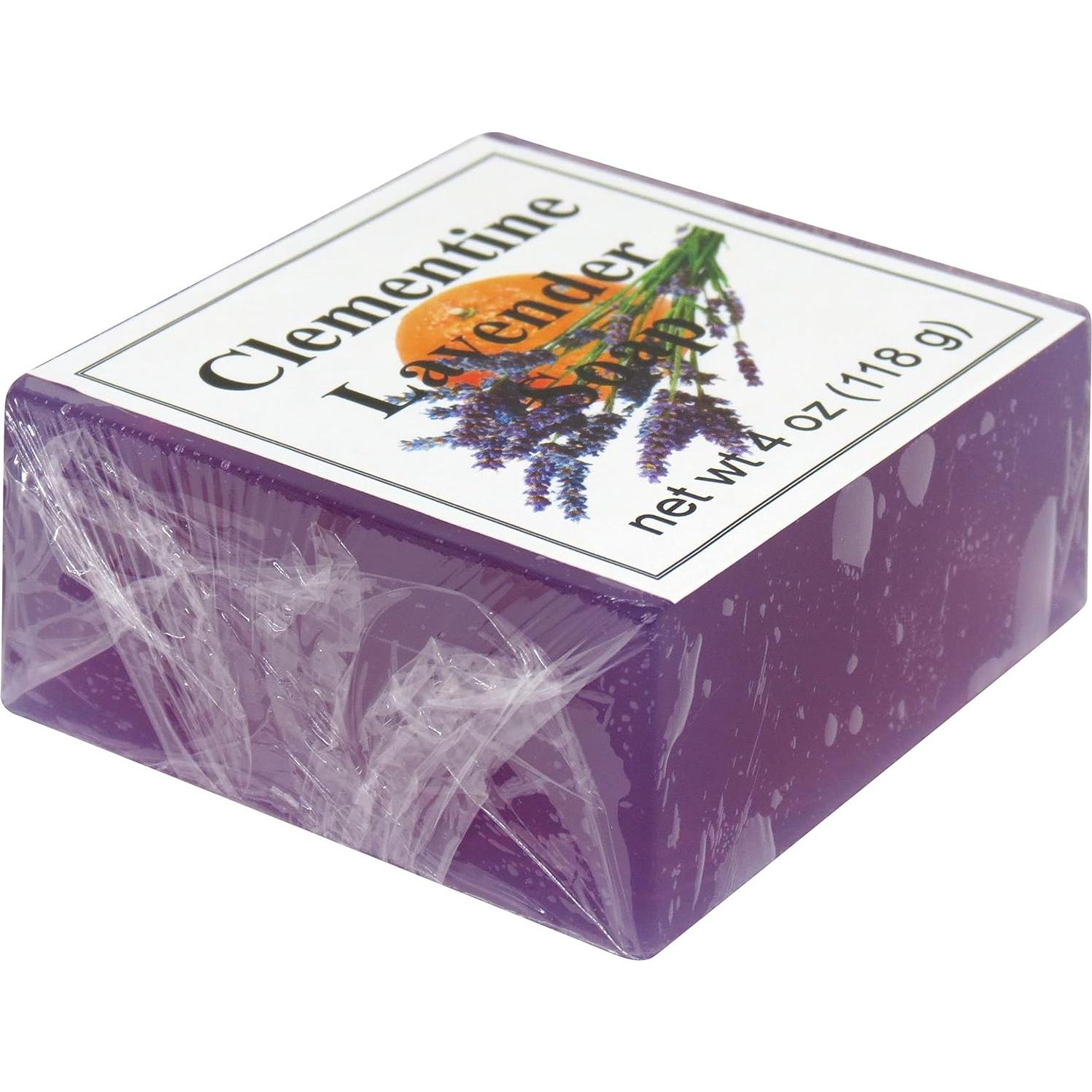 Jabón de Glicerina Lavanda Clementina Eclectic Lady 113 g