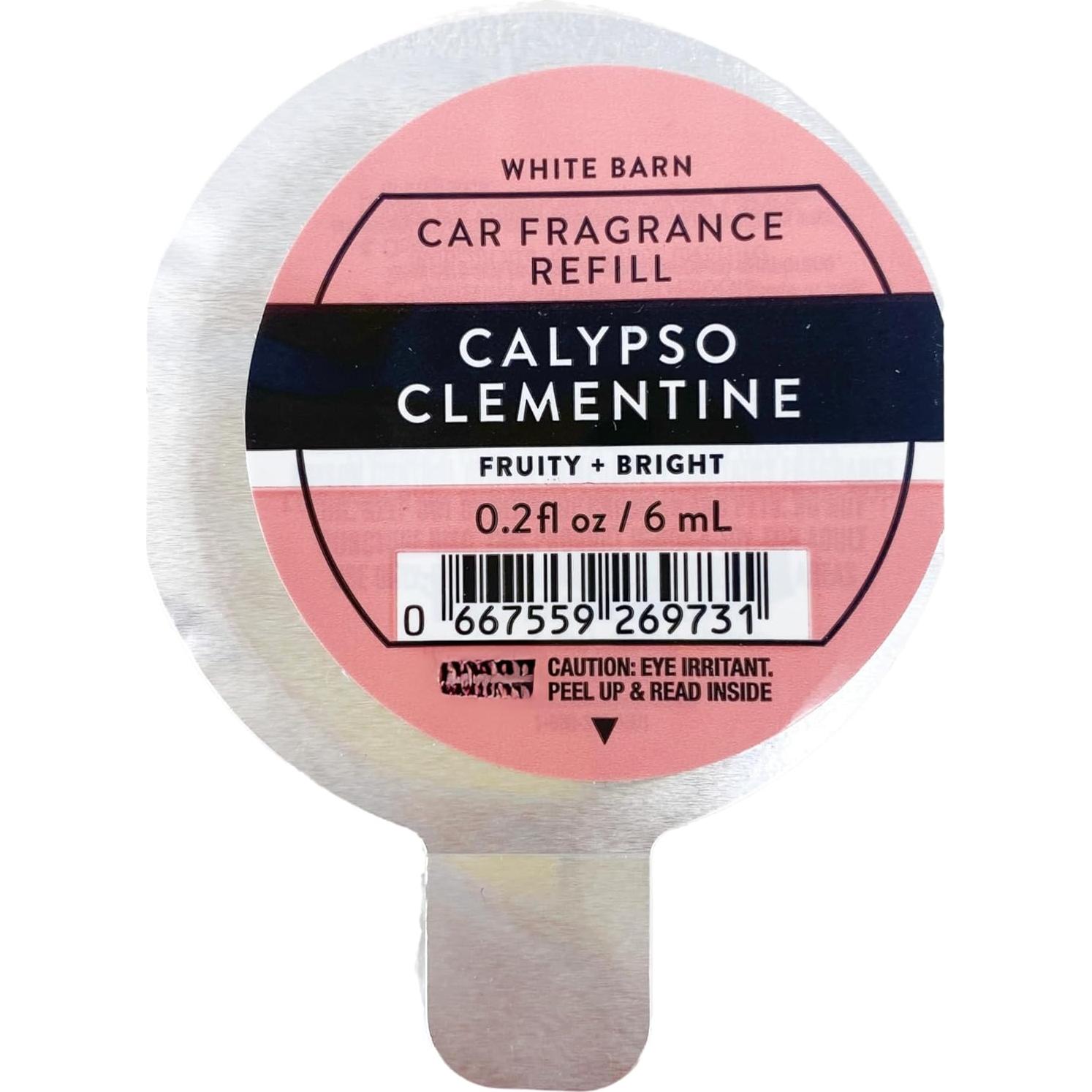 Recargas de Fragancia para Auto Calypso Clementina - 3 Unidades + Jabón Natural