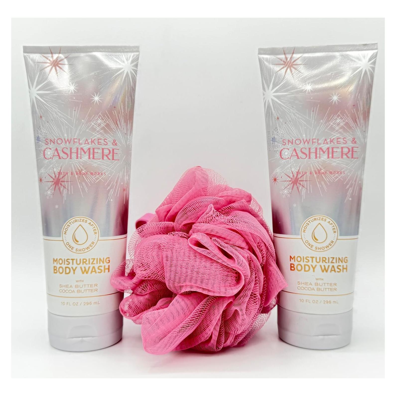 Set de Baño 3 Piezas Bath & Body Works - Geles y Esponja