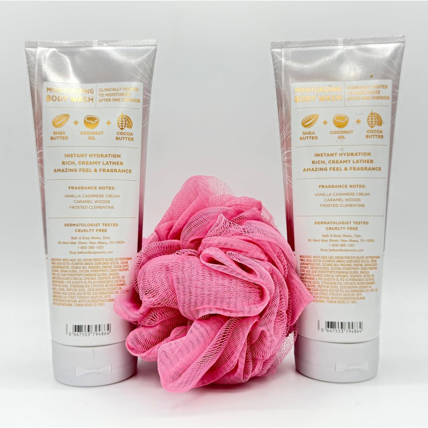 Set de Baño 3 Piezas Bath & Body Works - Geles y Esponja