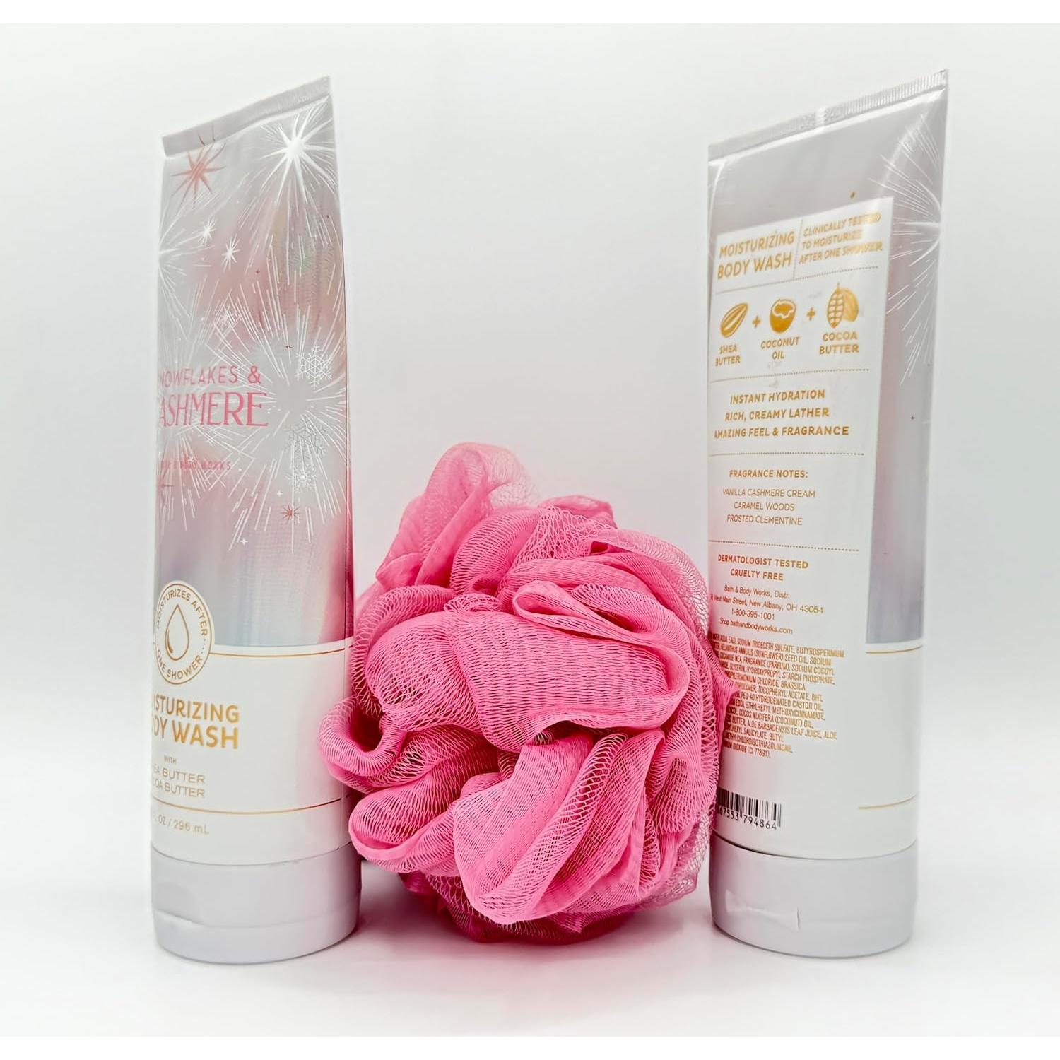 Set de Baño 3 Piezas Bath & Body Works - Geles y Esponja