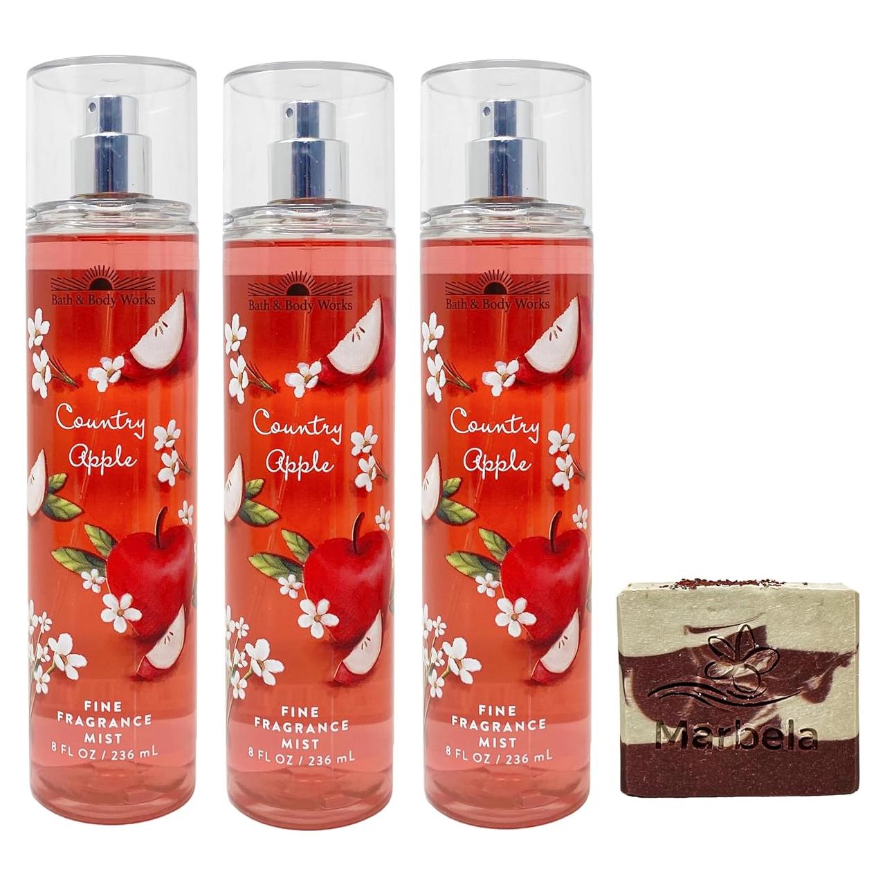 Bruma de Fragancia Fina y Jabón de Barra Cereza Baño y Cuerpo