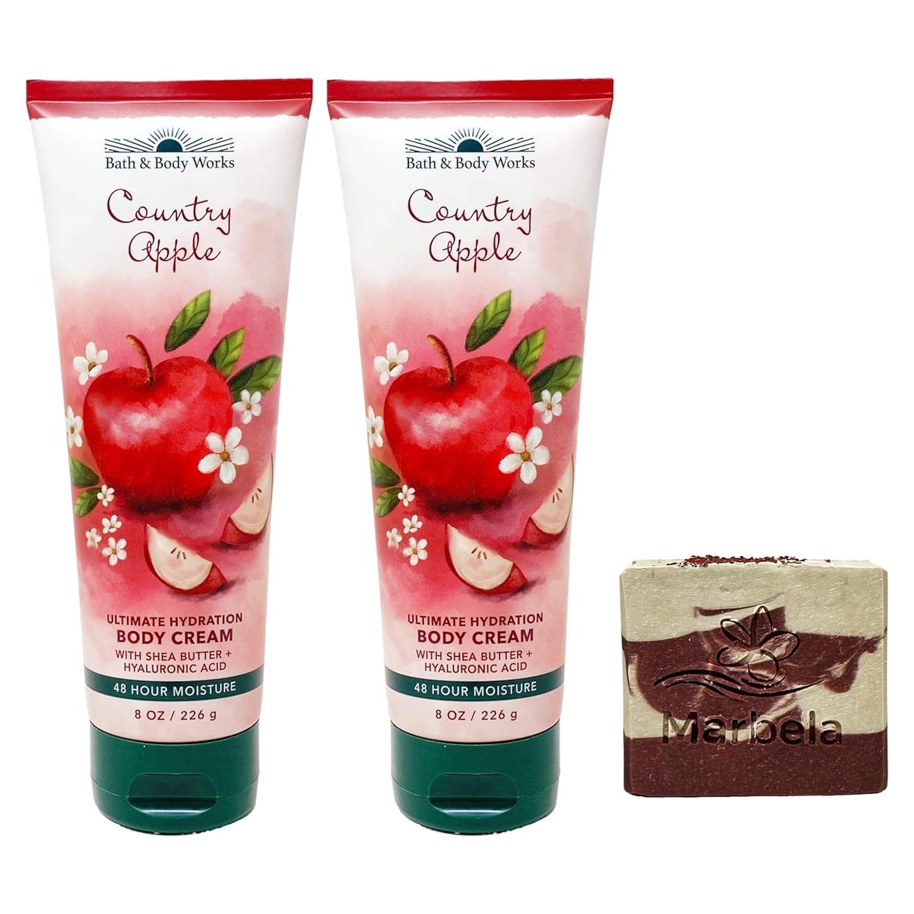 Crema Corporal Hidratante Baño y Cuerpo 2x226g Cereza
