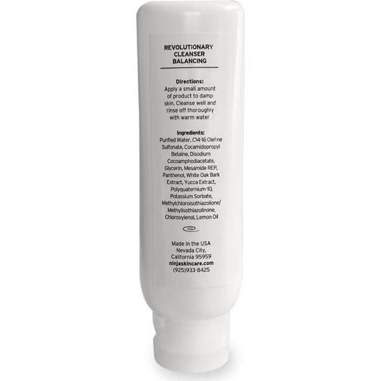 Limpiador Facial Equilibrante Ninja 155.9 g - Sin Sulfatos ni Parabenos