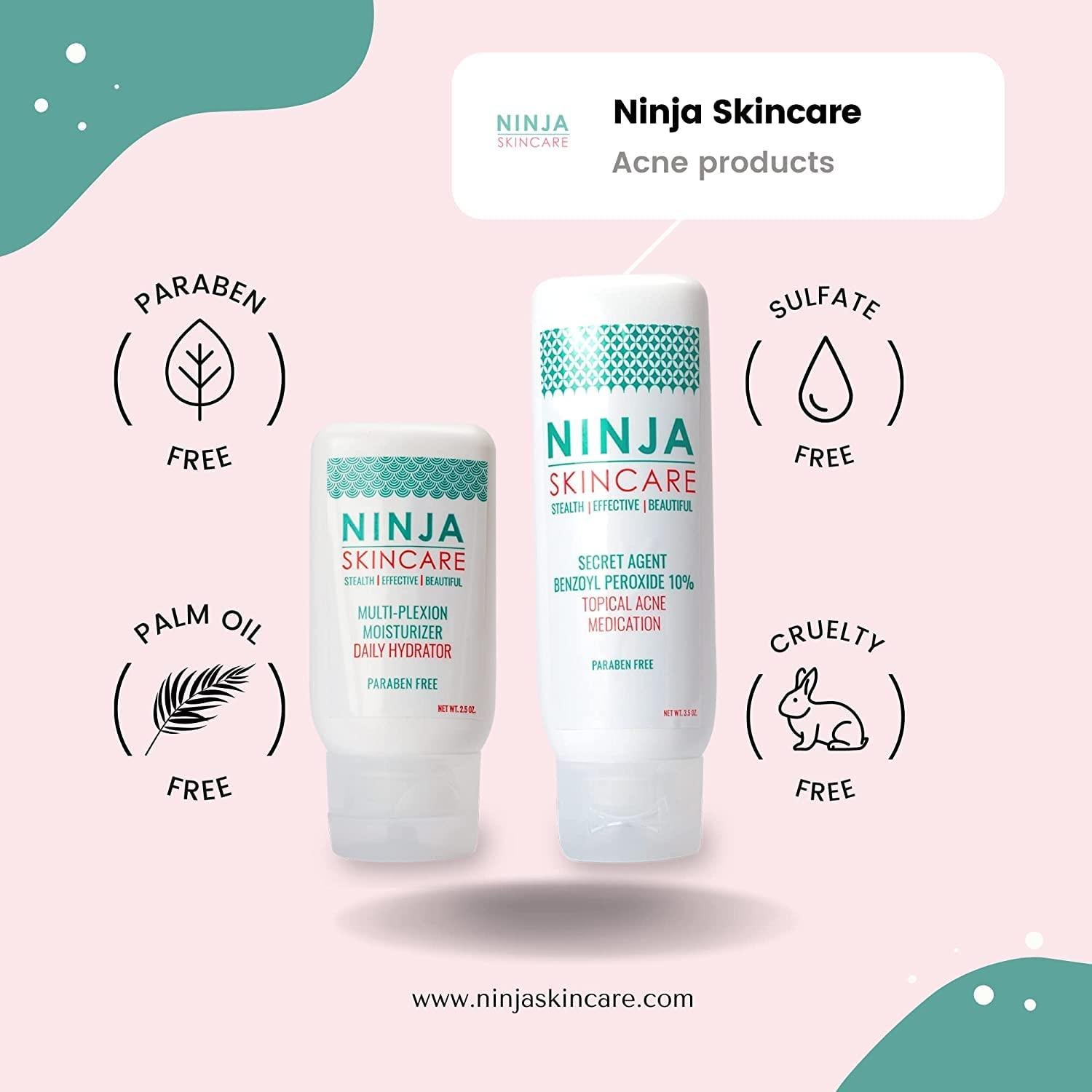 Limpiador Facial Equilibrante Ninja 155.9 g - Sin Sulfatos ni Parabenos