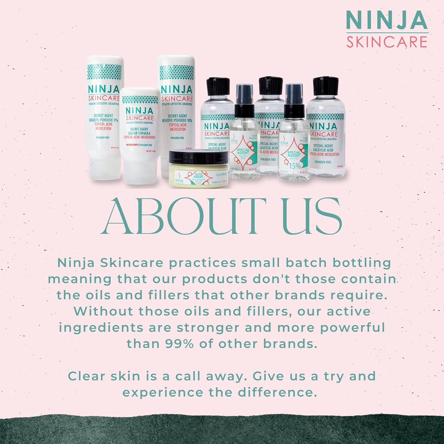 Limpiador Facial Equilibrante Ninja 155.9 g - Sin Sulfatos ni Parabenos