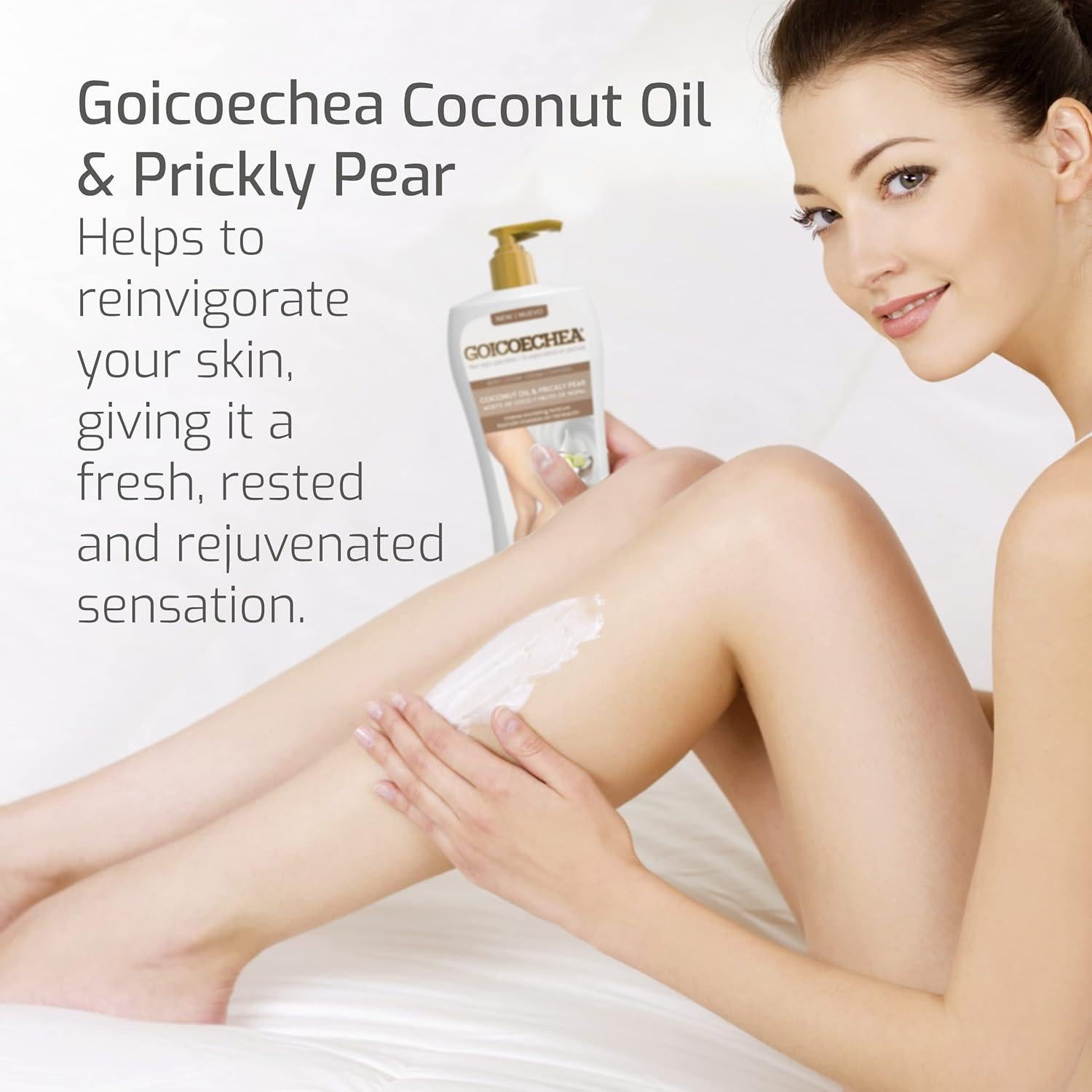 Loción Corporal Hidratante Goicoechea 400 ml con Aceite de Coco