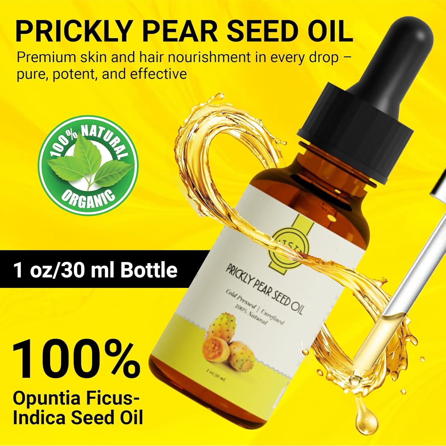 Aceite de Semilla de Pera Espinosa Kisii - 100% Puro 28.35 ml