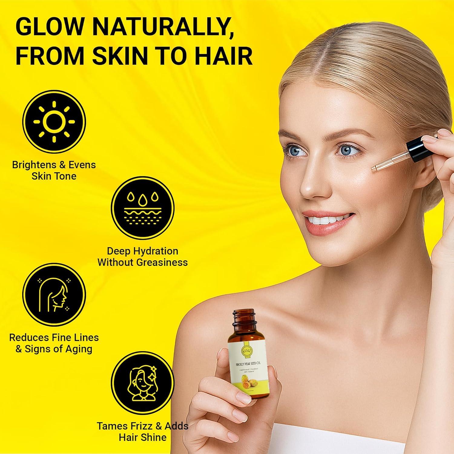 Aceite de Semilla de Pera Espinosa Kisii - 100% Puro 28.35 ml