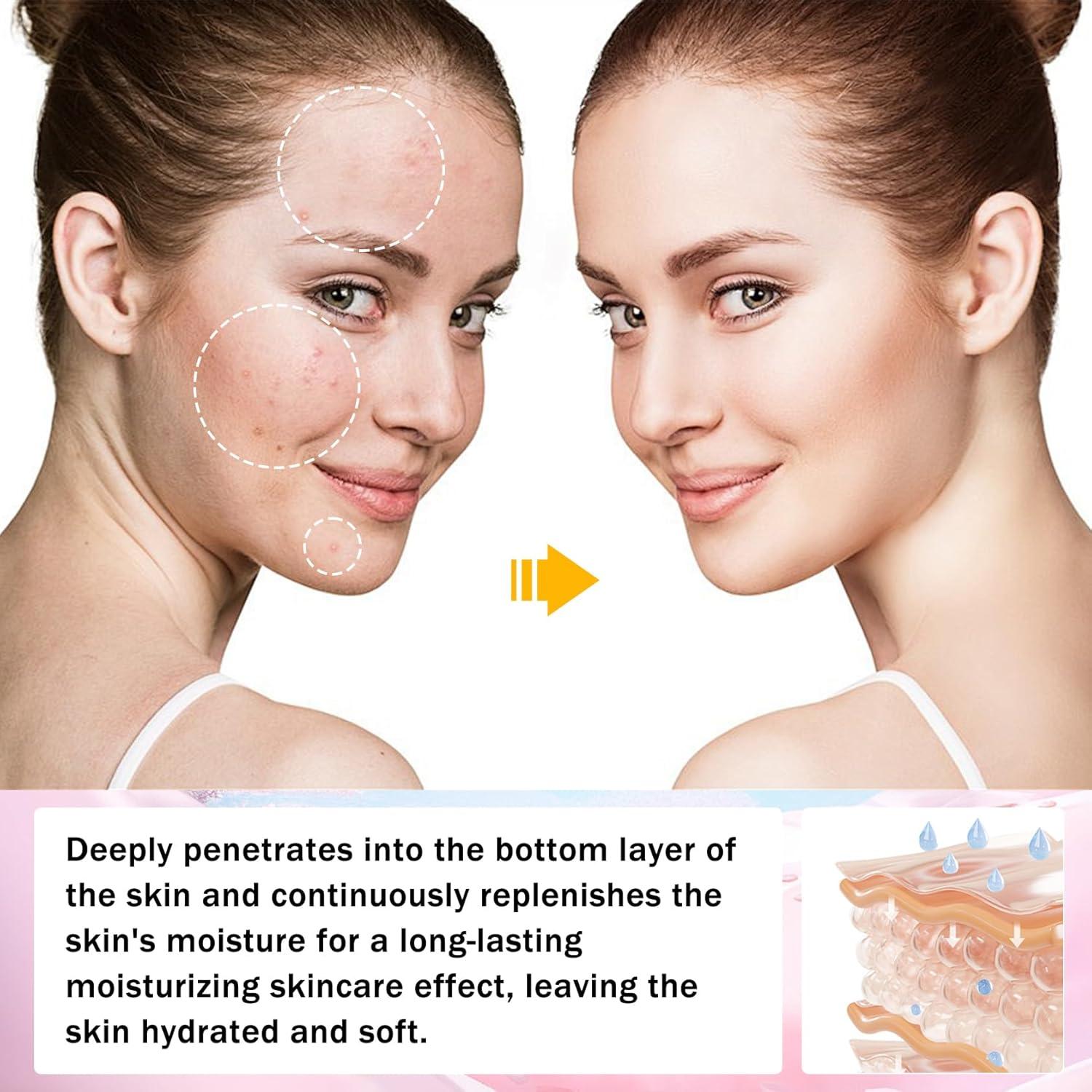 Kit de Cuidado de la Piel Sakura 8 Piezas Hidratante