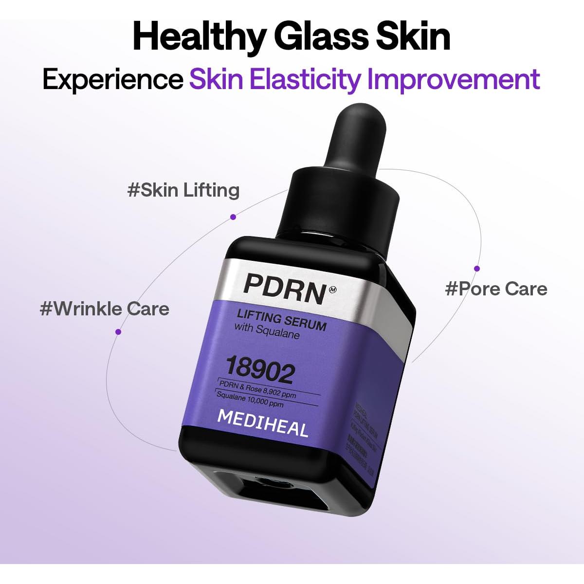 Suero Facial Lifting Mediheal PDRN 40 ml con Escualano