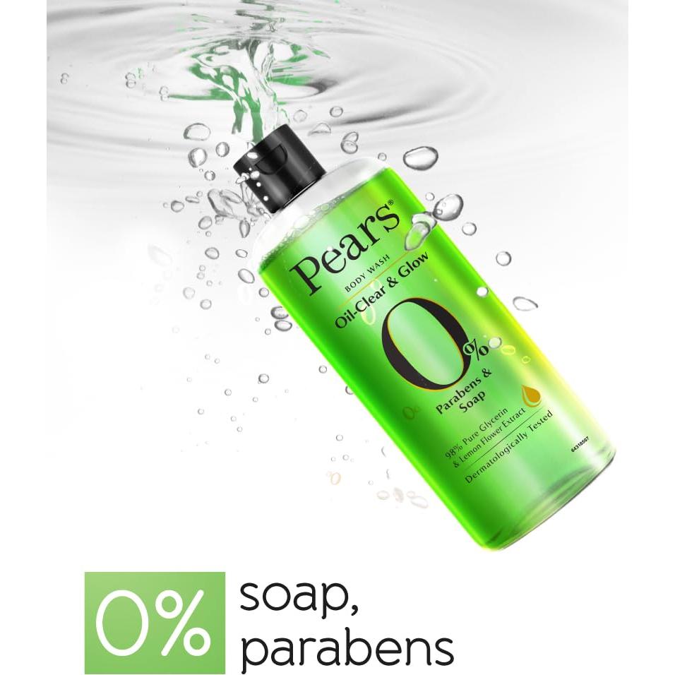 Jabón Corporal Pears Oil Clear & Glow 250ml - Cuidado Piel