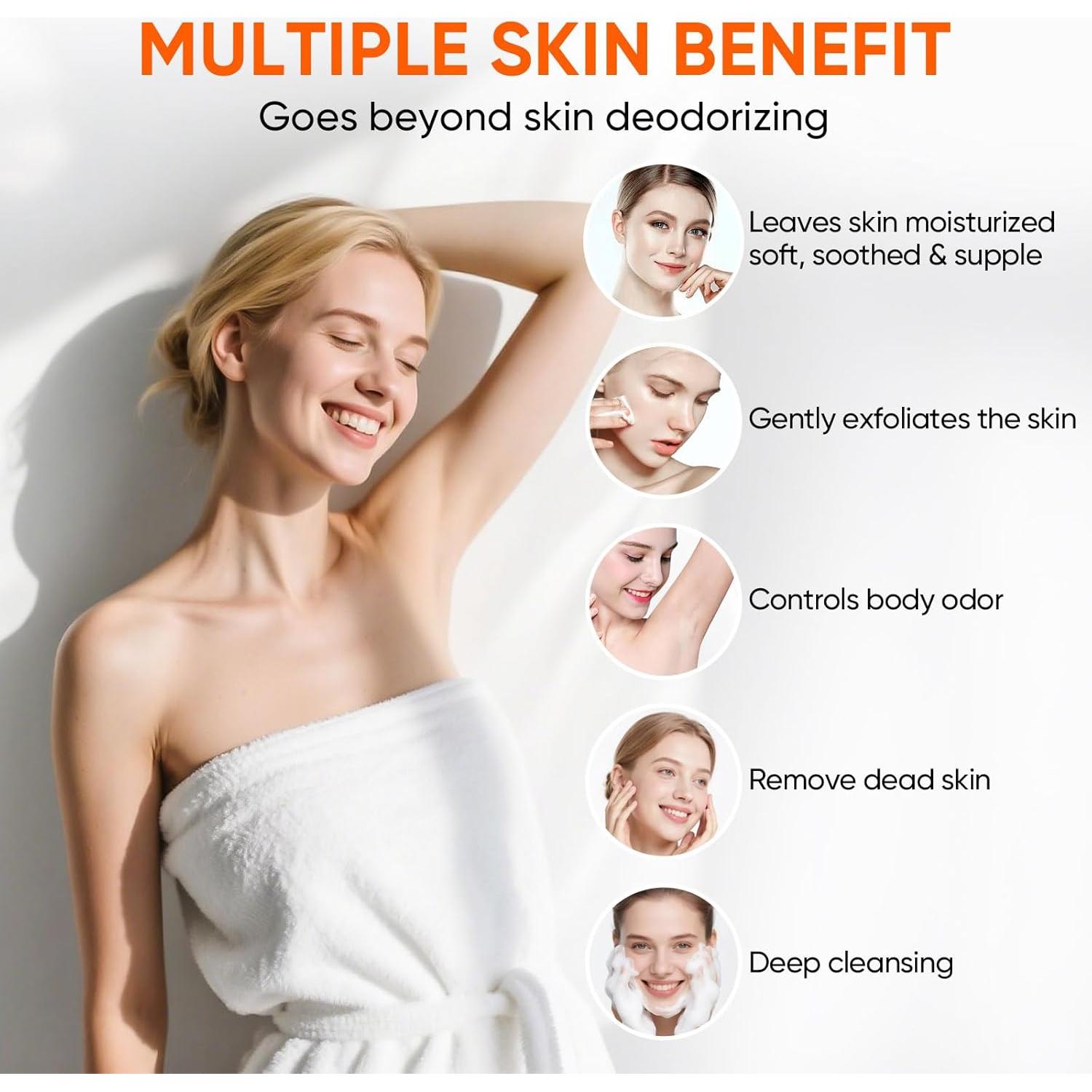 Jabón de Persimón RYH - Desodorante Natural 3 Piezas 33.4g