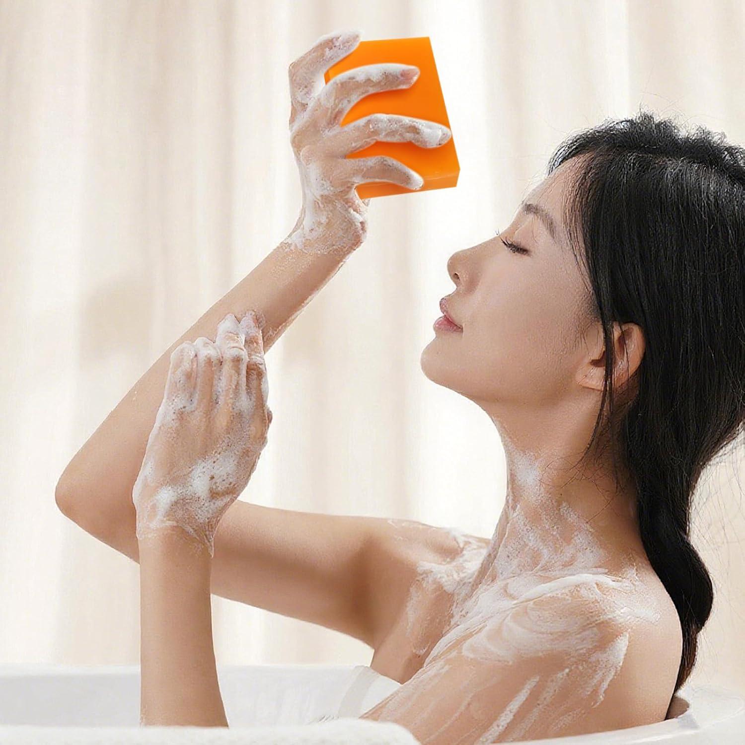 Jabón de Persimón Natural Htcpuo 2PCS - Desodorante Corporal