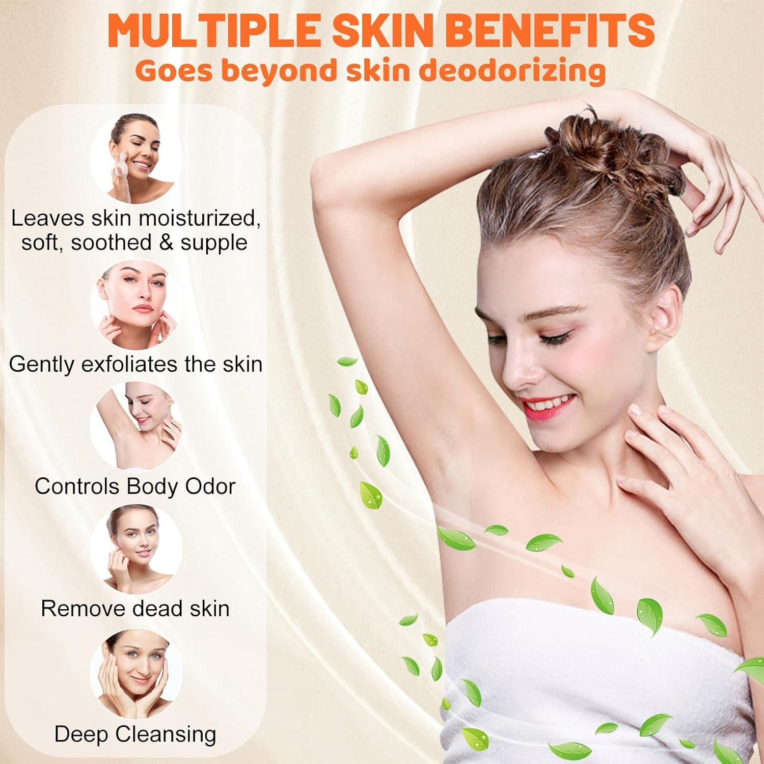 Set de 3 Jabones de Persimón URZTUL 100g - Desodorante Natural