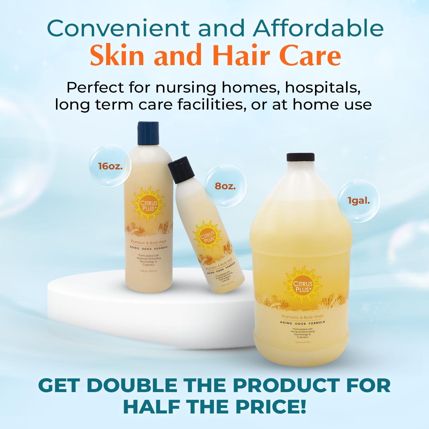 Champú y Gel de Baño Desodorante BoaVida Citrus Plus 3.785L