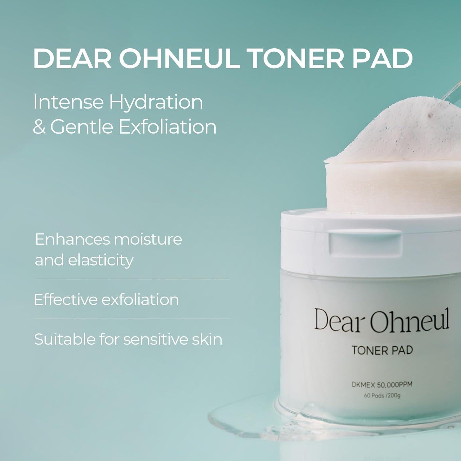 Singreen Toner Pad con Leche de Burra - 60 Unidades - Hidratante y Exfoliante Suave