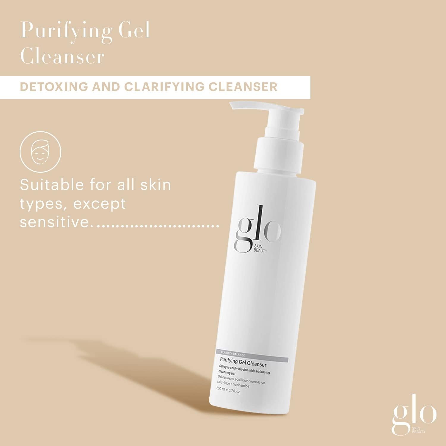 Gel Limpiador Purificante Glo Skin Beauty 120ml - Ácido Salicílico y Niacinamida