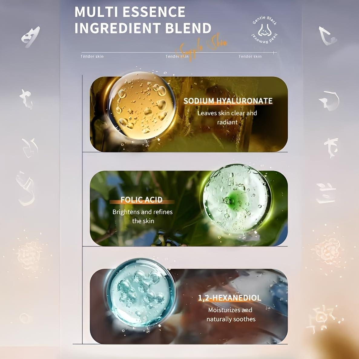 Mascarilla Peel Off de Carbón Pdtwq para Comedones 117g