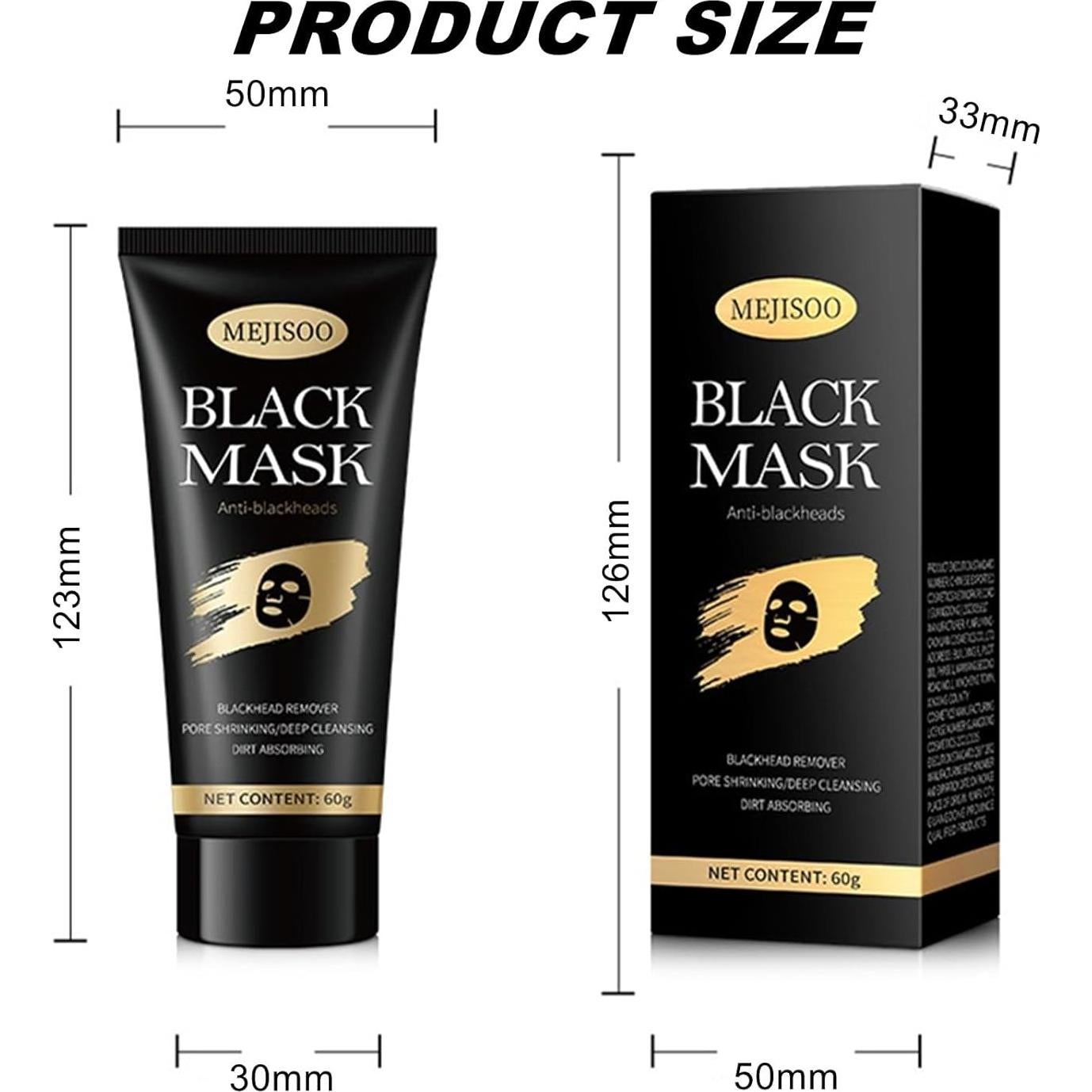 Mascarilla Peel Off de Carbón Pdtwq para Comedones 117g