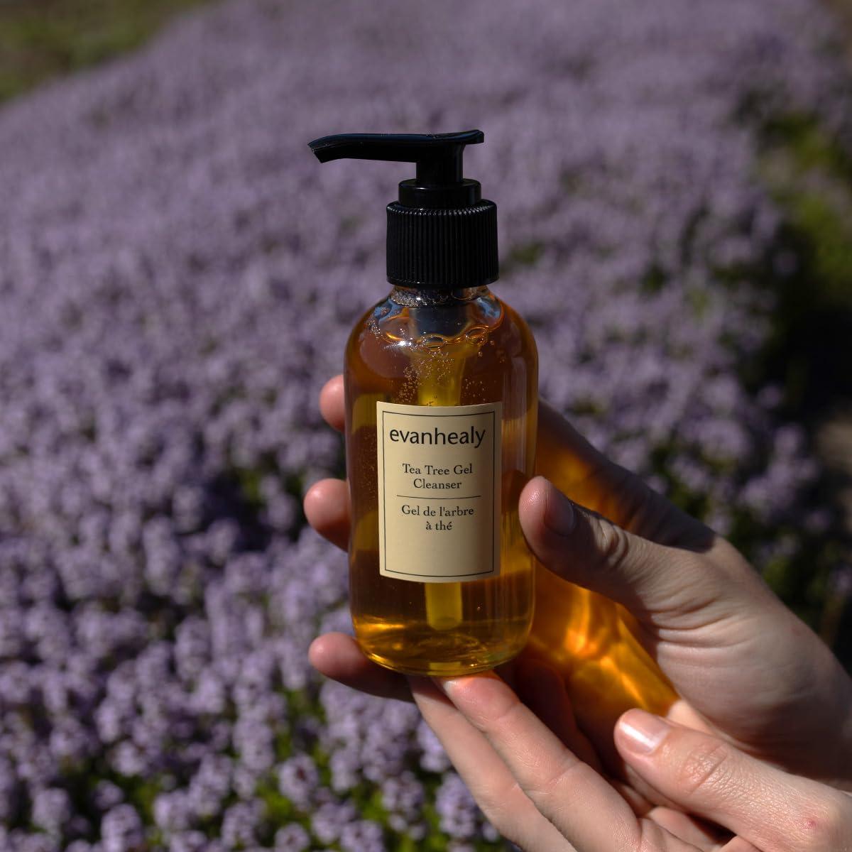 Gel Limpiador de Árbol de Té evanhealy 113g - Piel Grasa y Normal