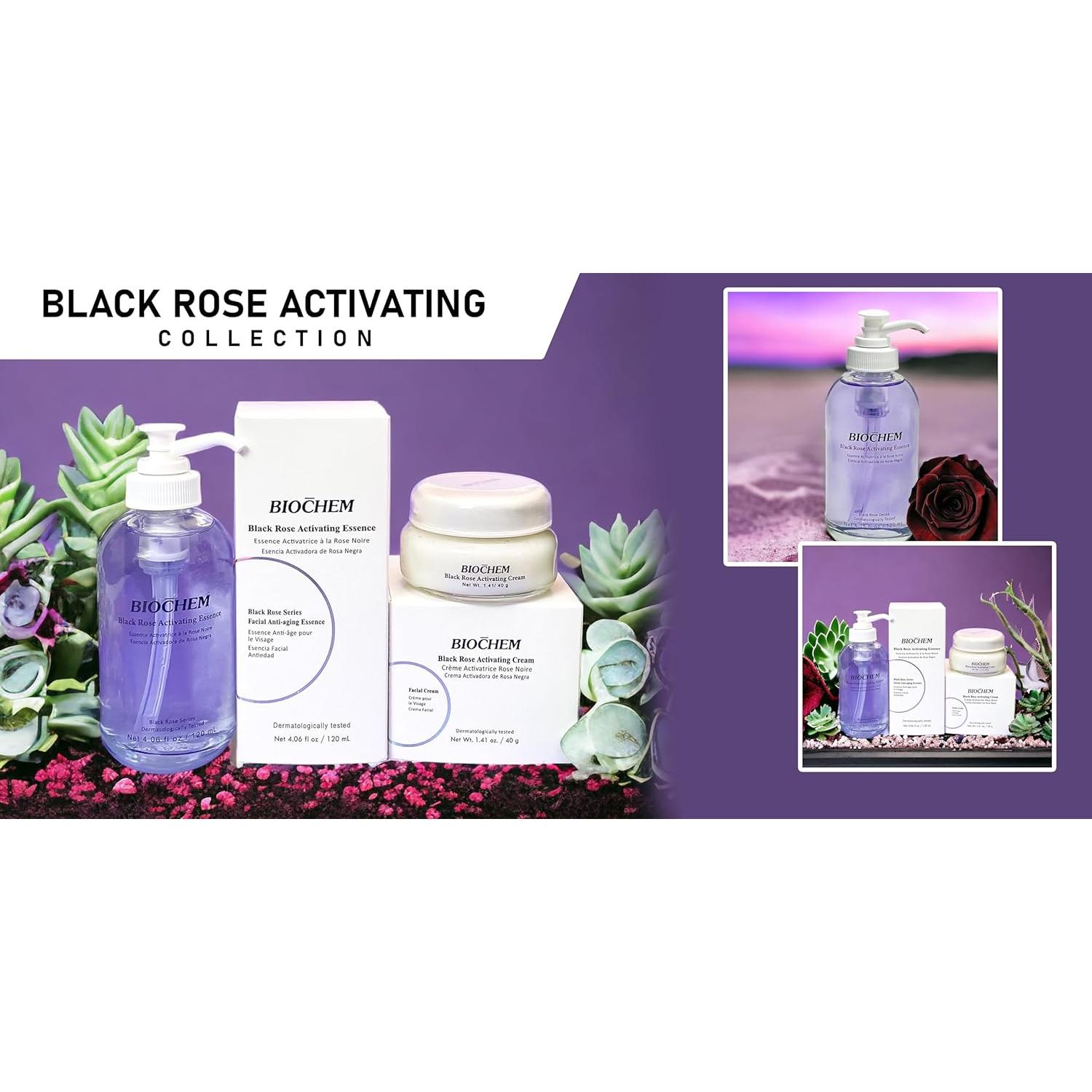 Crema Hidratante Rosa Negra Biochem 40g - Anti-envejecimiento