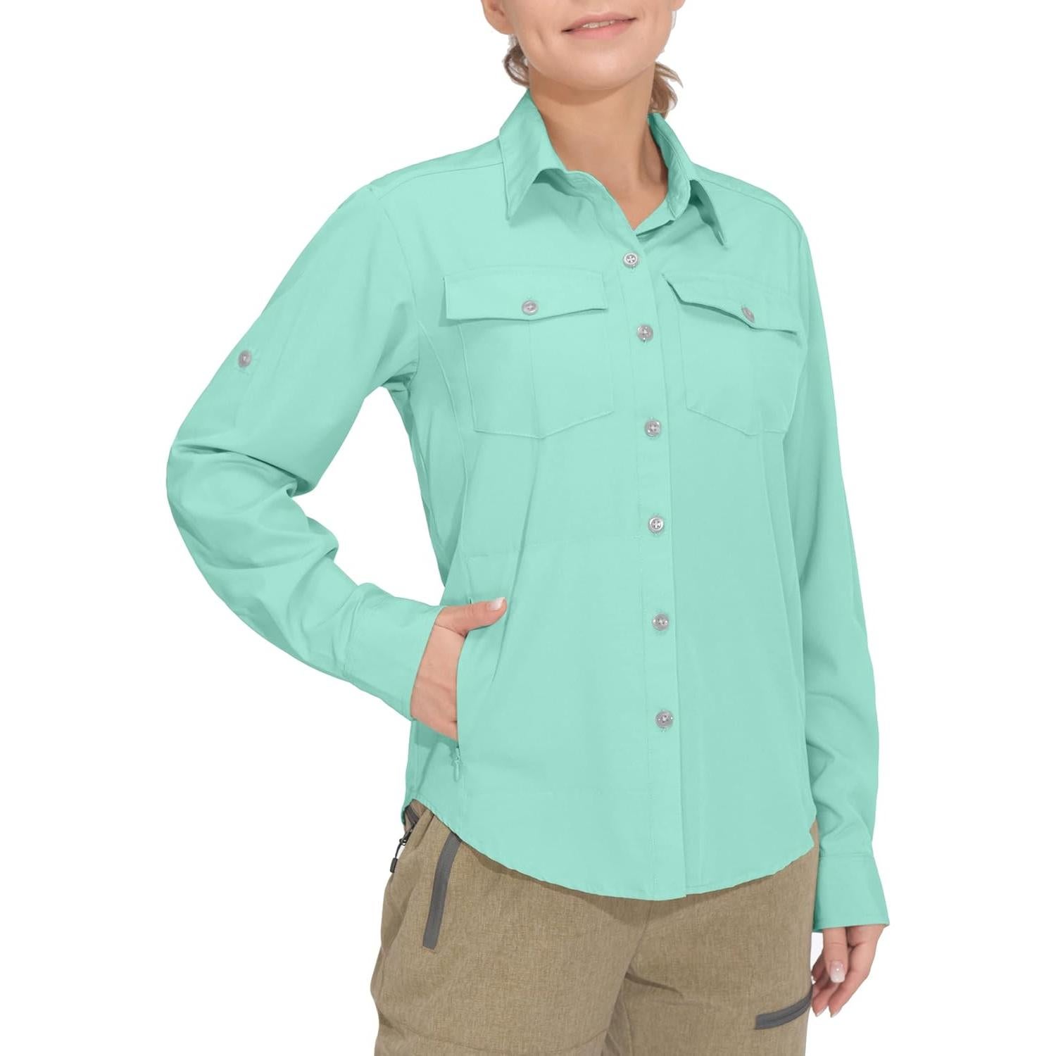 Camisa de Manga Larga UPF50+ Little Donkey Andy Mujeres