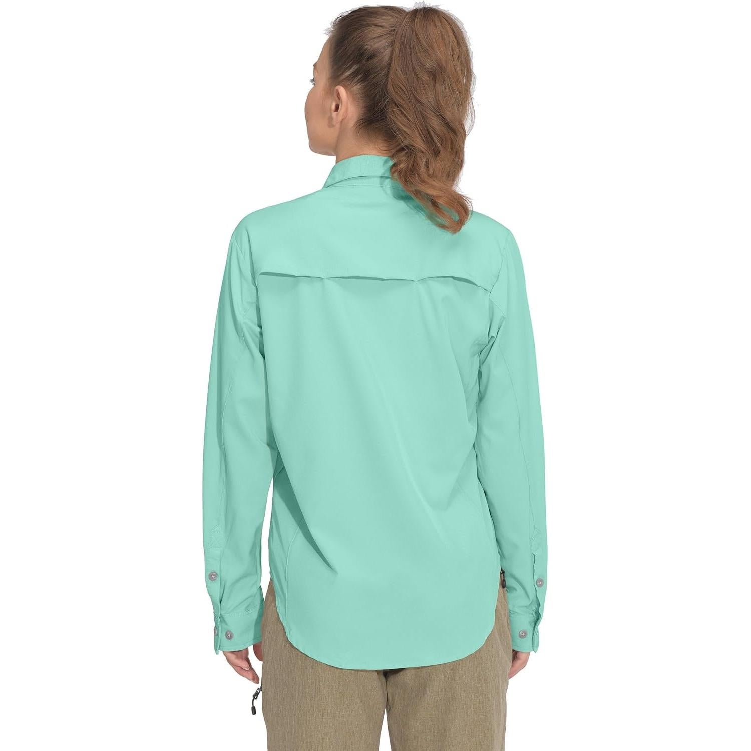 Camisa de Manga Larga UPF50+ Little Donkey Andy Mujeres