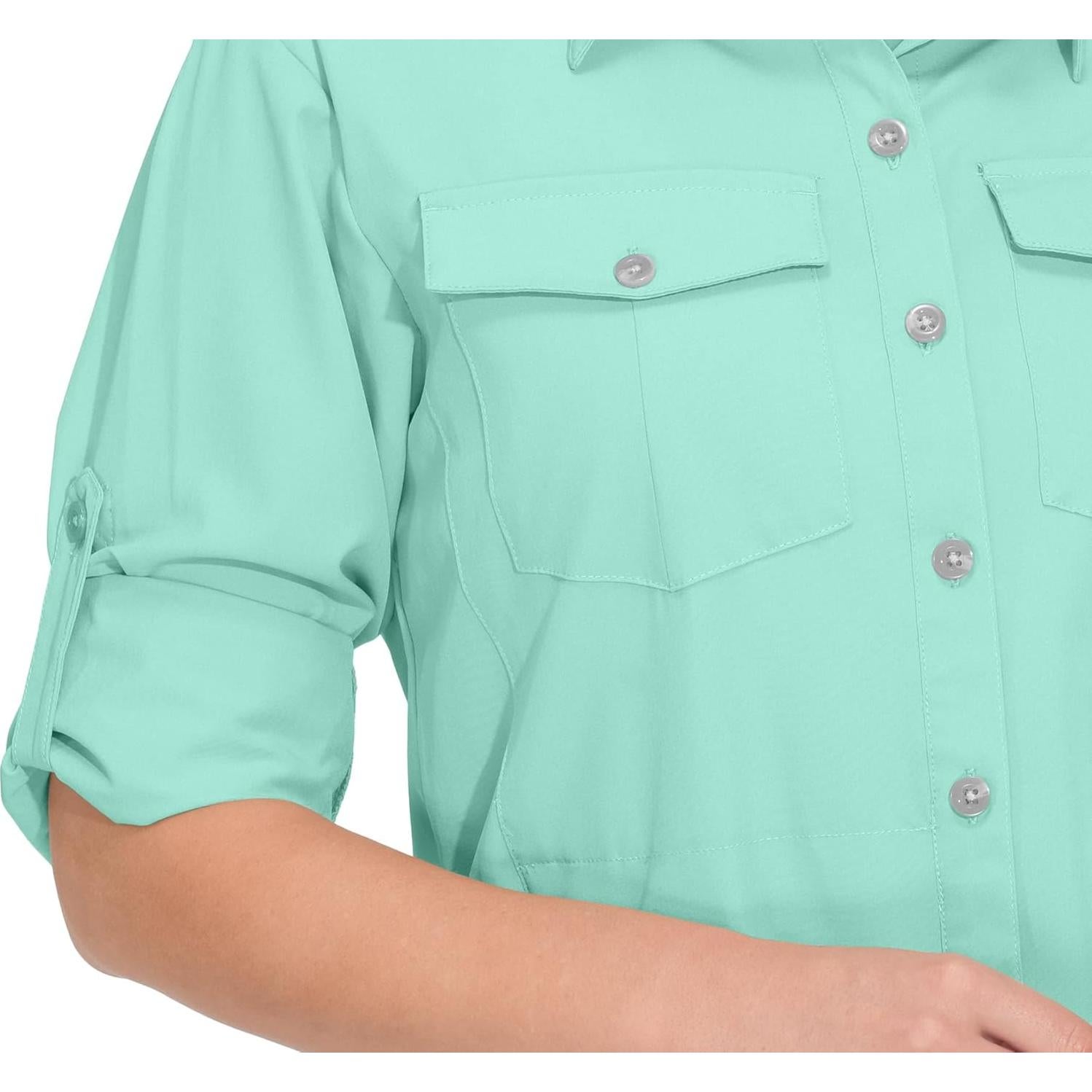 Camisa de Manga Larga UPF50+ Little Donkey Andy Mujeres