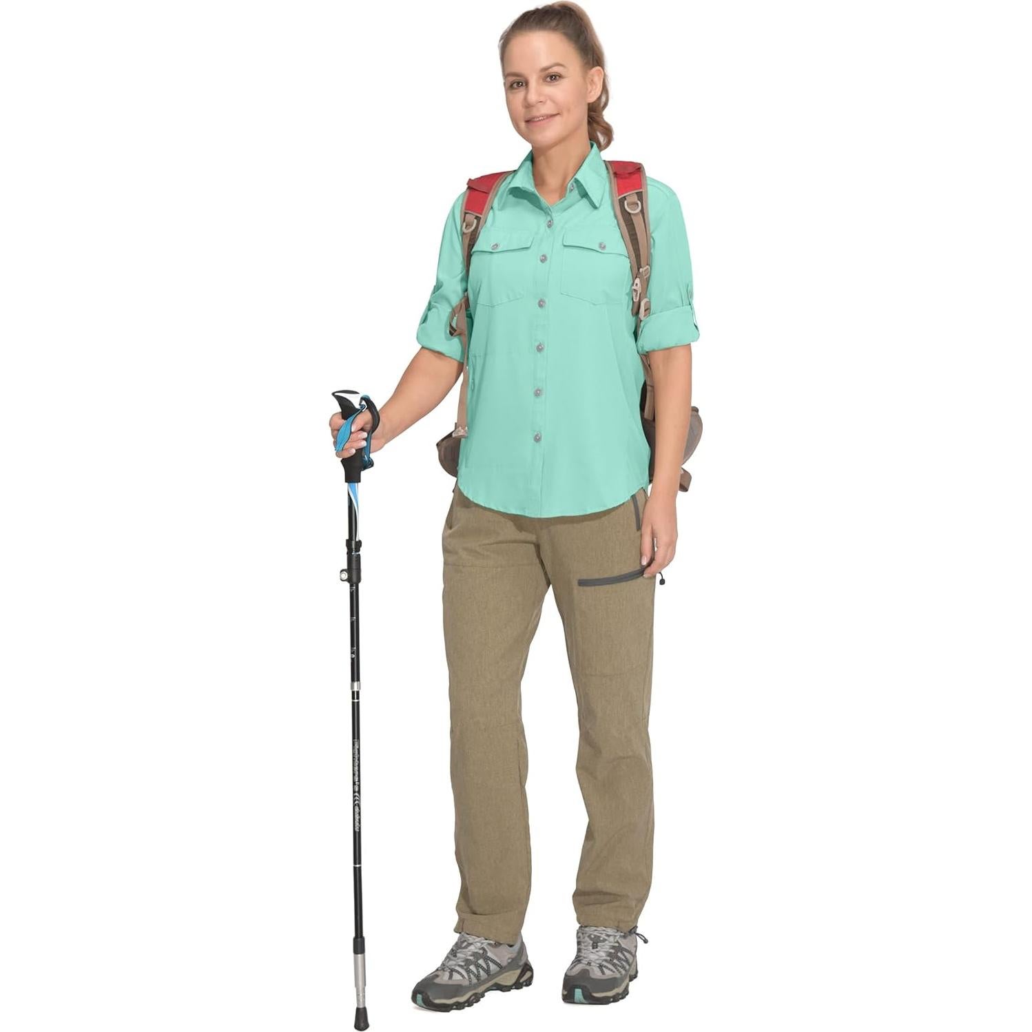 Camisa de Manga Larga UPF50+ Little Donkey Andy Mujeres