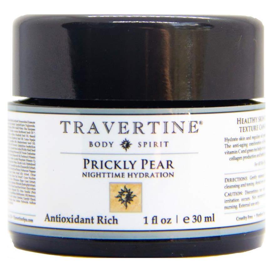 Crema Nocturna Hidratante Travertine Spa 154g Pera Espinosa