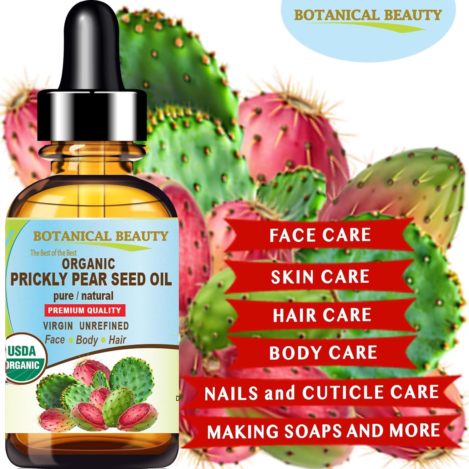 Aceite de Semilla de Nopal Orgánico 100% Natural 15 ml