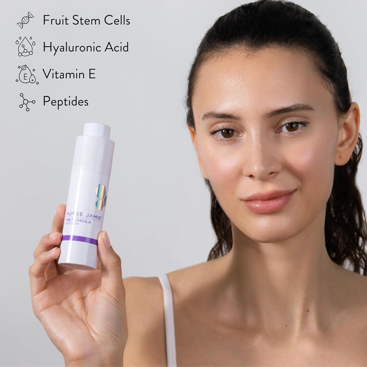 Crema Facial Antienvejecimiento Nurse Jamie 90g - Hidratante con Péptidos