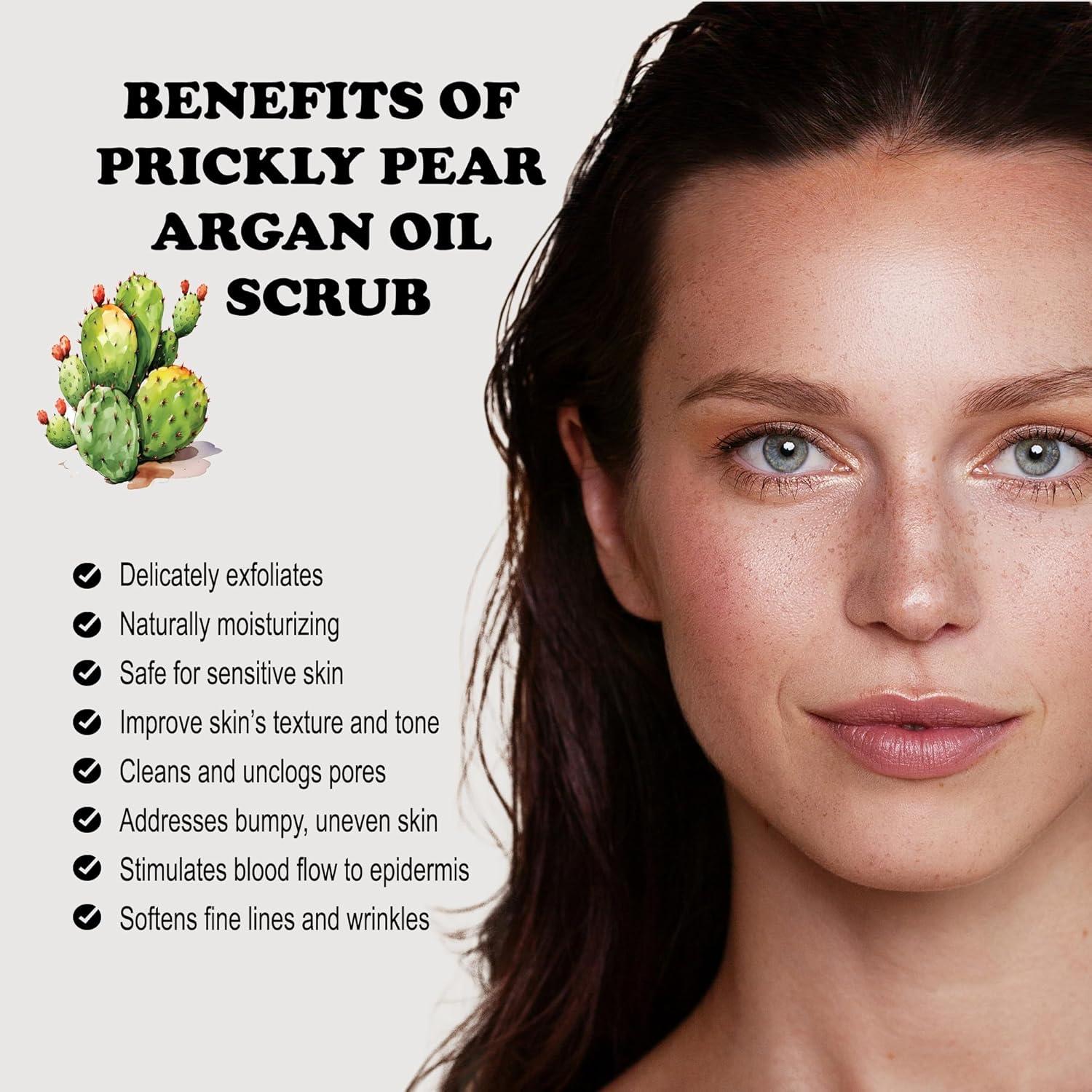 Exfoliante Corporal de Miel de Pera y Aceite de Argán Zakia 113.4g