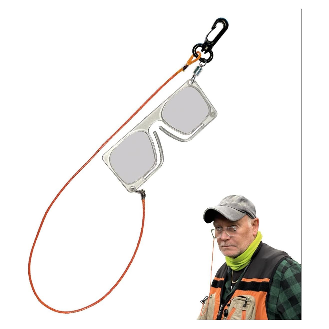 Gafas de Pesca con Mosca HIPPO OUTDOOR 8295 Clip Nariz