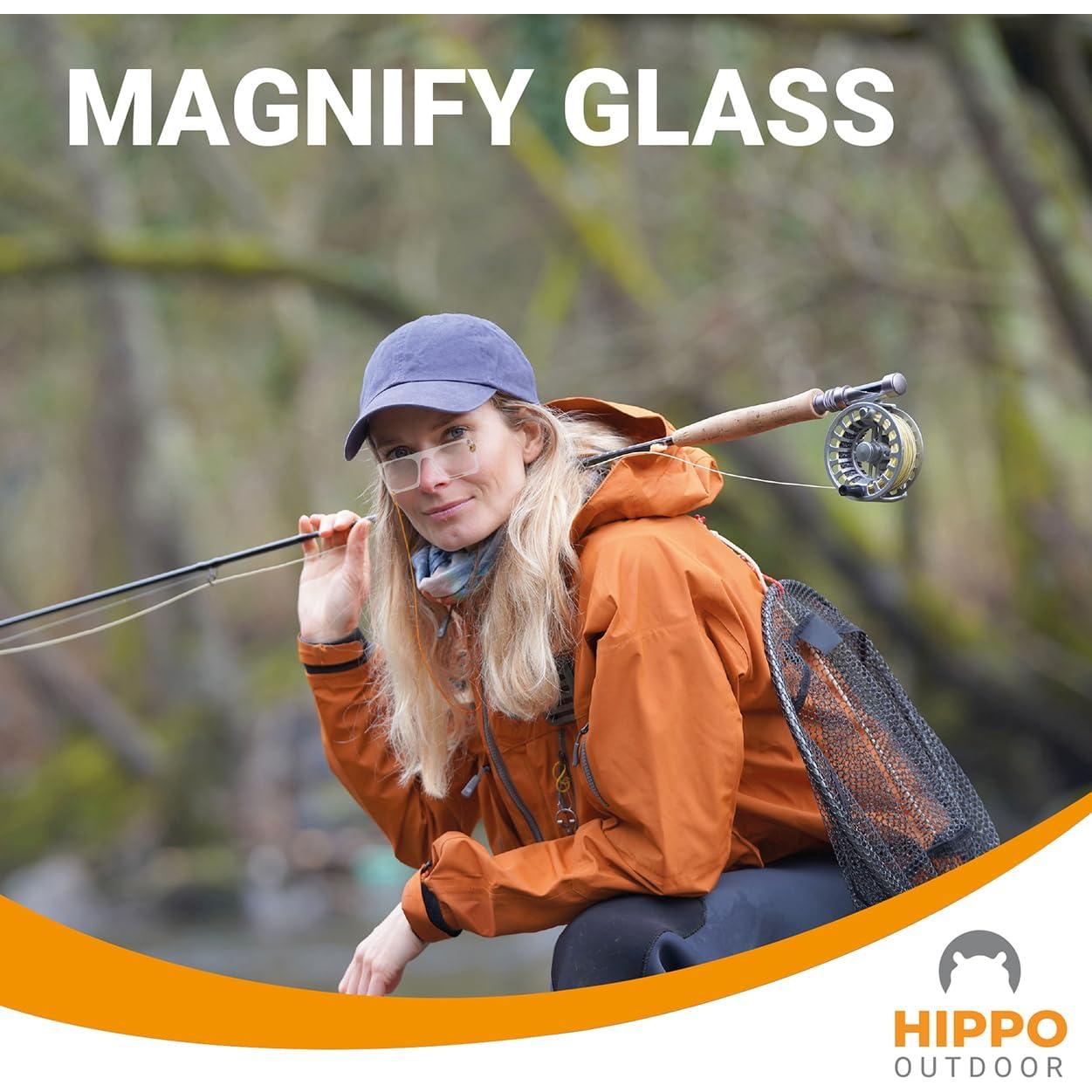 Gafas de Pesca con Mosca HIPPO OUTDOOR 8295 Clip Nariz