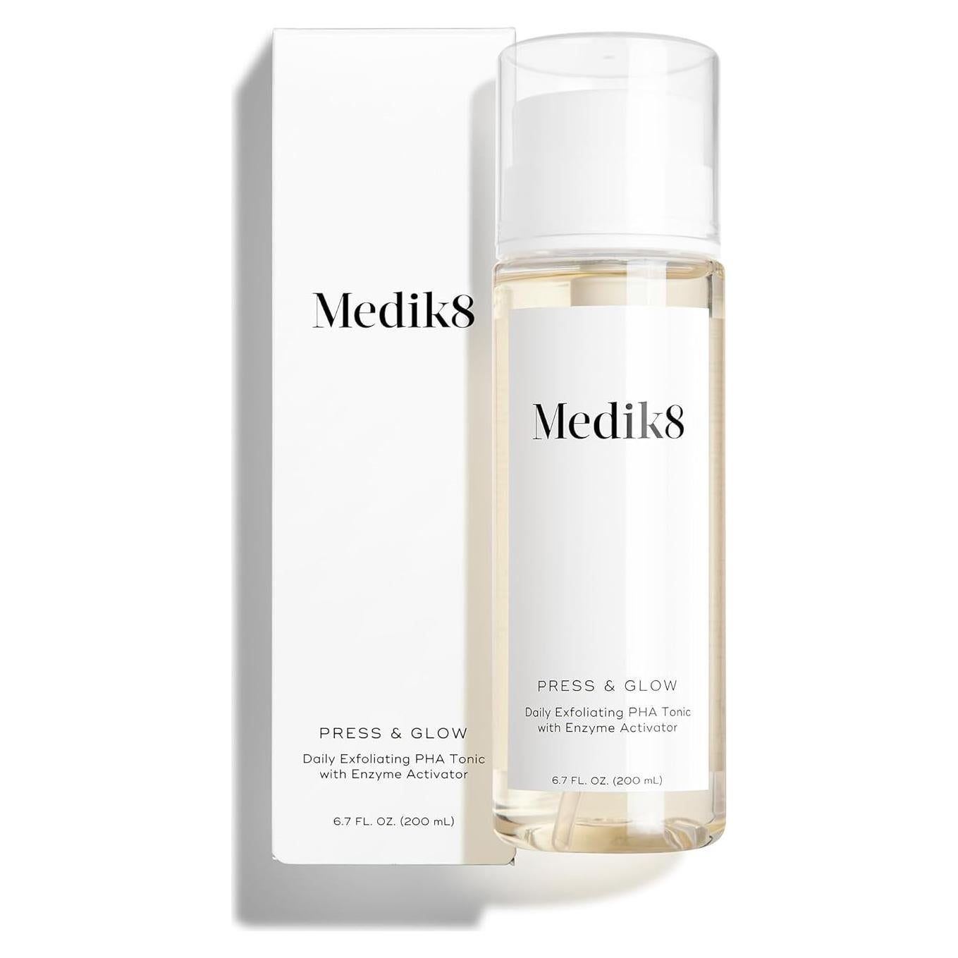 Tónico Exfoliante Diario Medik8 Presiona y Brilla 190 ml